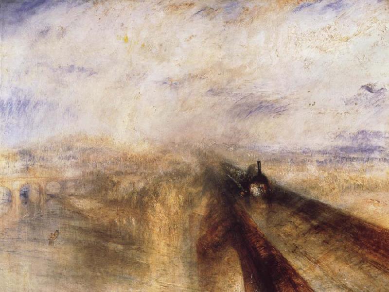 Joseph Mallord William Turner Rain,Steam and Speed The Great Western Railway